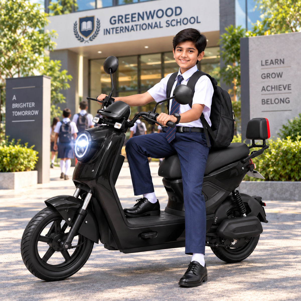 Pixie 48V – Affordable Electric Scooter | Up to 75 km Range